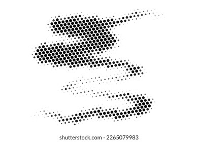 Abstract halftone texture with dots. Vector. Modern background for posters, websites, web pages, business cards, postcards, interior design. Punk, pop, grunge in vintage style. Minimalism. 