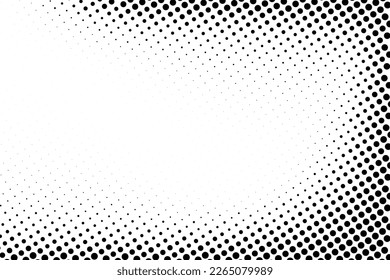 Abstract halftone texture with dots. Vector. Modern background for posters, websites, web pages, business cards, postcards, interior design. Punk, pop, grunge in vintage style. Minimalism. 