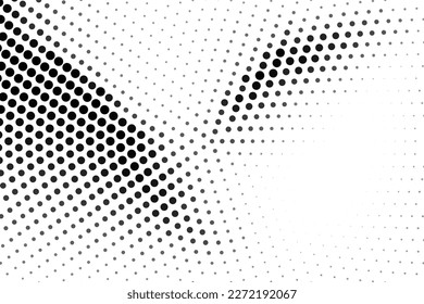 Abstract halftone texture with dots. Vector. Modern background for posters, websites, web pages, business cards, postcards, interior design. Punk, pop, grunge in vintage style. Minimalism. 