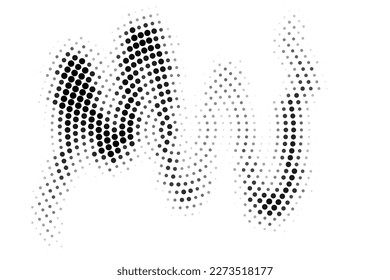 Abstract halftone texture with dots. Vector. Modern background for posters, websites, web pages, business cards, postcards, interior design. Punk, pop, grunge in vintage style. Minimalism. 