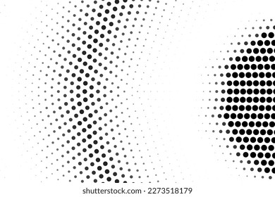 Abstract halftone texture with dots. Vector. Modern background for posters, websites, web pages, business cards, postcards, interior design. Punk, pop, grunge in vintage style. Minimalism. 