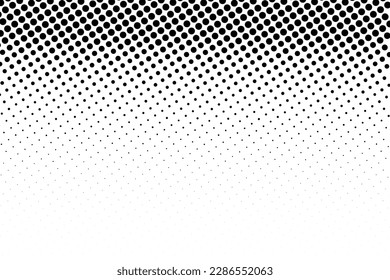 Abstract halftone texture with dots. Vector. Modern background for posters, websites, web pages, business cards, postcards, interior design. Punk, pop, grunge in vintage style. Minimalism. 