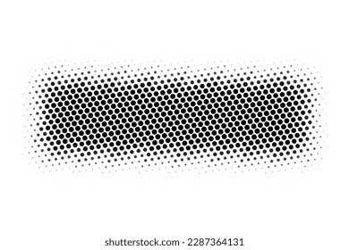 Abstract halftone texture with dots. Vector. Modern background for posters, websites, web pages, business cards, postcards, interior design. Punk, pop, grunge in vintage style. Minimalism. 