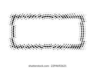 Abstract halftone texture with dots. Vector. Modern background for posters, websites, web pages, business cards, postcards, interior design. Punk, pop, grunge in vintage style. Minimalism. 