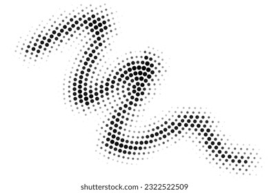 Abstract halftone texture with dots. Vector. Modern background for posters, websites, web pages, business cards, postcards, interior design. Punk, pop, grunge in vintage style. Minimalism. 
