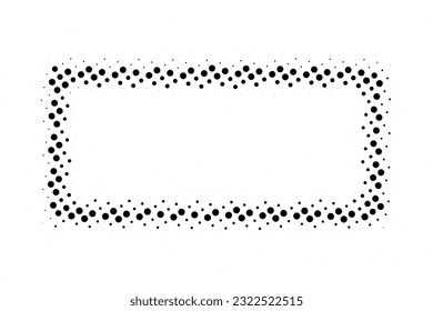 Abstract halftone texture with dots. Vector. Modern background for posters, websites, web pages, business cards, postcards, interior design. Punk, pop, grunge in vintage style. Minimalism. 