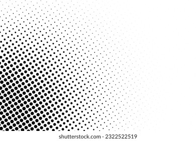 Abstract halftone texture with dots. Vector. Modern background for posters, websites, web pages, business cards, postcards, interior design. Punk, pop, grunge in vintage style. Minimalism. 