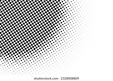 Abstract halftone texture with dots. Vector. Modern background for posters, websites, web pages, business cards, postcards, interior design. Punk, pop, grunge in vintage style. Minimalism. 