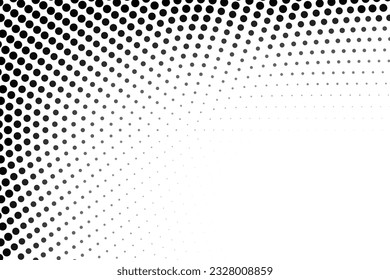 Abstract halftone texture with dots. Vector. Modern background for posters, websites, web pages, business cards, postcards, interior design. Punk, pop, grunge in vintage style. Minimalism. 