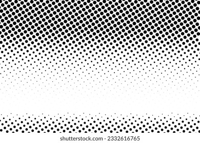 Abstract halftone texture with dots. Vector. Modern background for posters, websites, web pages, business cards, postcards, interior design. Punk, pop, grunge in vintage style. Minimalism. 