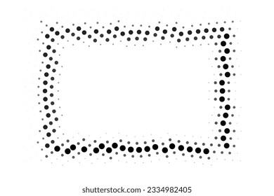 Abstract halftone texture with dots. Vector. Modern background for posters, websites, web pages, business cards, postcards, interior design. Punk, pop, grunge in vintage style. Minimalism. 