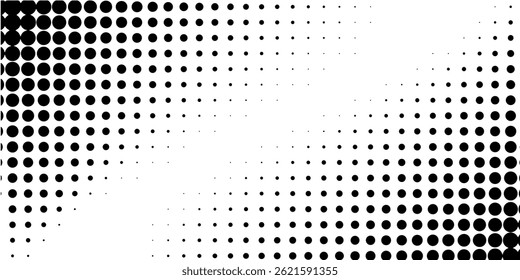 Abstract halftone texture with dots. Vector. Modern background for posters, websites, web pages, business cards, postcards, interior design. Punk, pop, grunge in vintage style. Minimalism. 