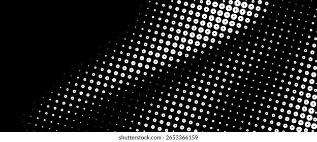 Abstract halftone texture with dots. Vector. Modern background for posters, websites, web pages, business cards, postcards, interior design. Punk, pop, grunge in vintage style. Minimalism.

