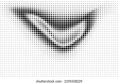 Abstract halftone texture with dots.Punk, pop, grunge in vintage style.