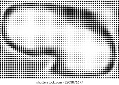 Abstract halftone texture with dots.Punk, pop, grunge in vintage style.