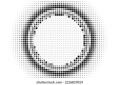 Abstract halftone texture with dots.Punk, pop, grunge in vintage style.