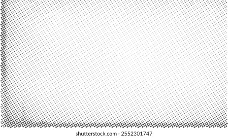 Abstract Halftone Texture: Illustration Halftone Effect Round Shape with Geometric Dots for Dynamic Vector Design