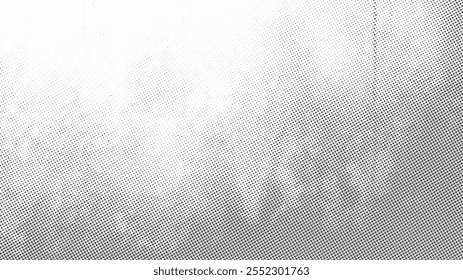 Abstract Halftone Texture: Illustration Halftone Effect Round Shape with Geometric Dots for Dynamic Vector Design
