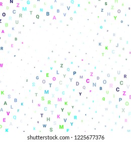 Abstract halftone texture with letters. Vector. Modern background for posters, websites, web pages, business cards, postcards, interior design. Punk, pop, grunge in vintage style. Minimalism.