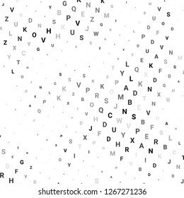 Abstract halftone texture with letters. Vector. Modern background for posters, websites, web pages, business cards, postcards, interior design. Punk, pop, grunge in vintage style. Minimalism.