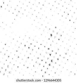 Abstract halftone texture with letters. Vector. Modern background for posters, websites, web pages, business cards, postcards, interior design. Punk, pop, grunge in vintage style. Minimalism.