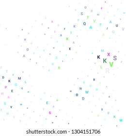 Abstract halftone texture with letters. Vector. Modern background for posters, websites, web pages, business cards, postcards, interior design. Punk, pop, grunge in vintage style. Minimalism.