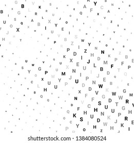 Abstract halftone texture with letters. Vector. Modern background for posters, websites, web pages, business cards, postcards, interior design. Punk, pop, grunge in vintage style. Minimalism.