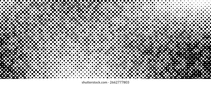 Textura de meio-tom abstrata. Fundo moderno para cartazes, sites, páginas da web, cartões de visita, cartões postais, design de interiores. Punk, pop, grunge em estilo vintage. Minimalismo. 