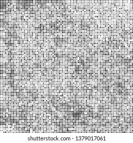 Abstract halftone texture monochrome