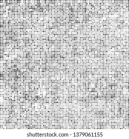 Abstract halftone texture monochrome