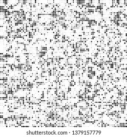 Abstract halftone texture monochrome