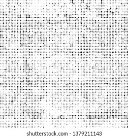Abstract halftone texture monochrome