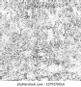 Abstract halftone texture monochrome