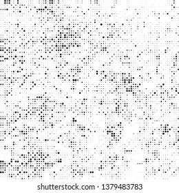 Abstract halftone texture monochrome