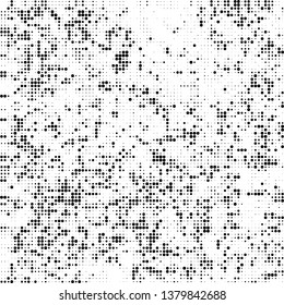 Abstract halftone texture monochrome