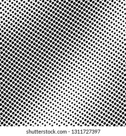 Abstract halftone texture. Monochrome black and white background for business cards, labels, icons, icons. Futuristic wave pattern vector pop art poster
