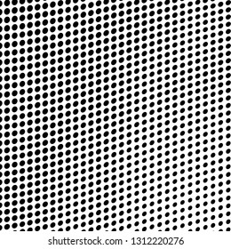 Abstract halftone texture. Monochrome black and white background for business cards, labels, icons, icons. Futuristic wave pattern vector pop art poster