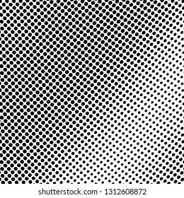 Abstract halftone texture. Monochrome black and white background for business cards, labels, icons, icons. Futuristic wave pattern vector pop art poster