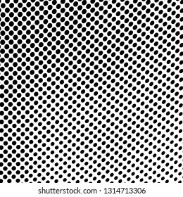 Abstract halftone texture. Monochrome black and white background for business cards, labels, icons, icons. Futuristic wave pattern vector pop art poster