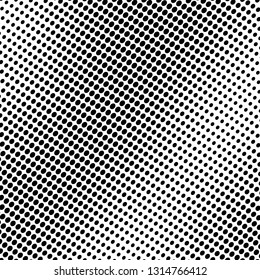 Abstract halftone texture. Monochrome black and white background for business cards, labels, icons, icons. Futuristic wave pattern vector pop art poster