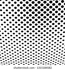 Abstract halftone texture. Monochrome black and white background for business cards, labels, icons, icons. Futuristic wave pattern vector pop art poster