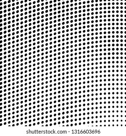 Abstract halftone texture. Monochrome black and white background for business cards, labels, icons, icons. Futuristic wave pattern vector pop art poster