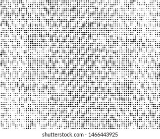 Abstract halftone texture. Monochrome black and white background for business cards, labels, icons. Grunge pattern, dot, circles.