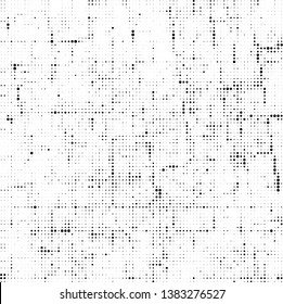 Abstract halftone texture monochrome vector