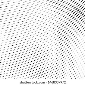 Abstract halftone texture is monochrome. Vector background of black squares on white background