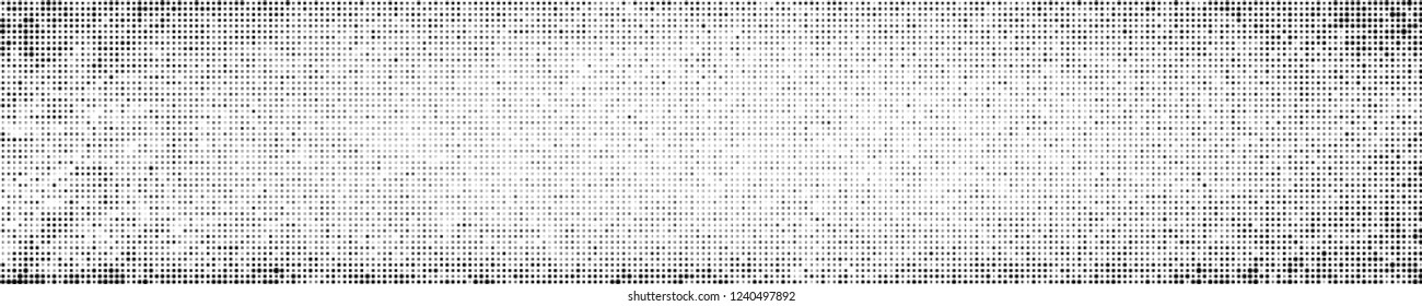 Abstract halftone texture. Pattern of black dots on white background. Pattern of chaotic elements to design