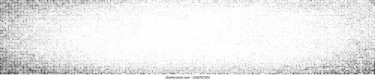 Abstract halftone texture. Pattern of black dots on white background. Pattern of chaotic elements to design
