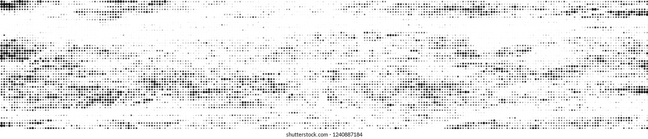 Abstract halftone texture. Pattern of black dots on white background. Pattern of chaotic elements to design