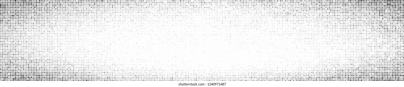 Abstract halftone texture. Pattern of black dots on white background. Pattern of chaotic elements to design