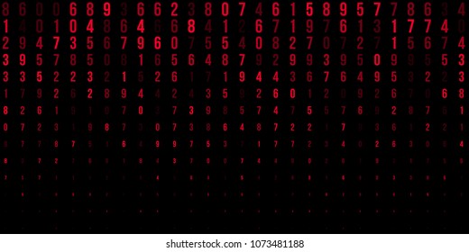 Abstract halftone texture red or banner on halftone background. Modern futuristic design. Red geometric texture. Vector abstract halftone black background. Background of the banner.